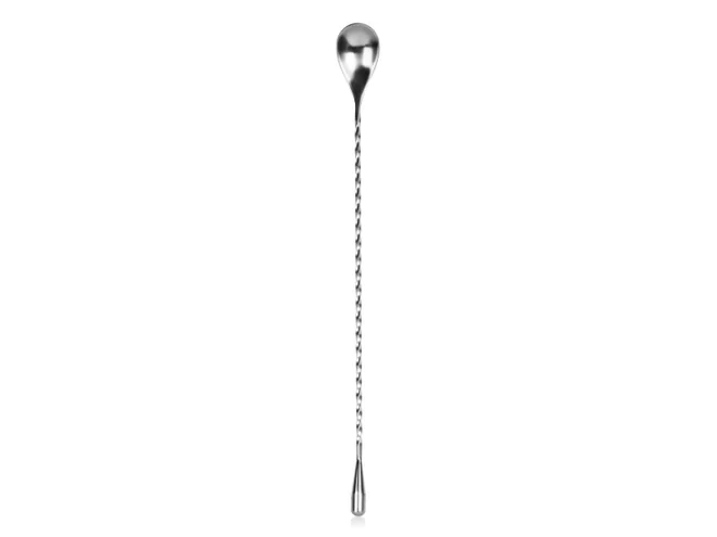 Bar spoon with muddler at the top end 270mm