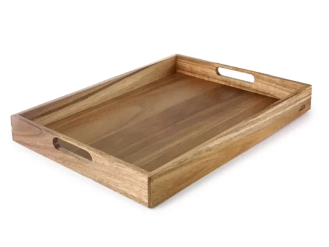 Wooden tray 450x350xH60mm