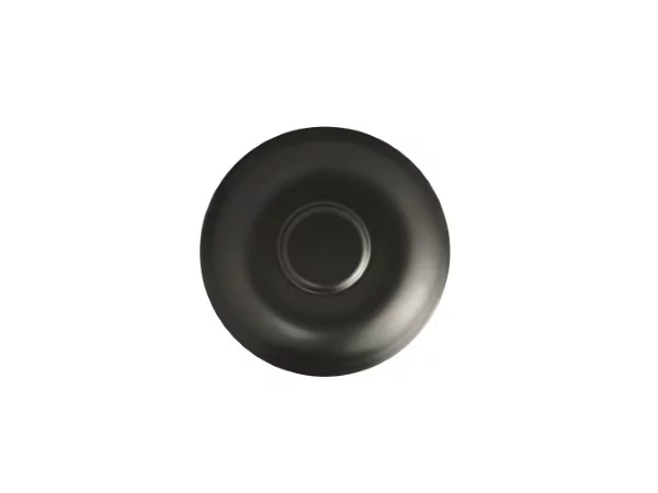 Aroma Matt Black ondertas zwart voor espressotas D120mm