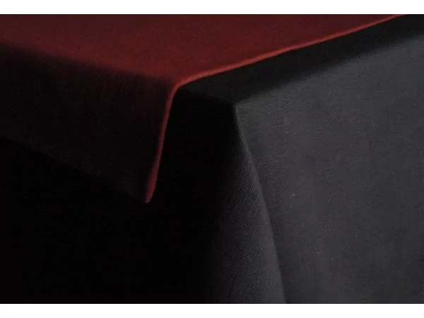 Papillon nappe cotton 150x50cm bordeaux
