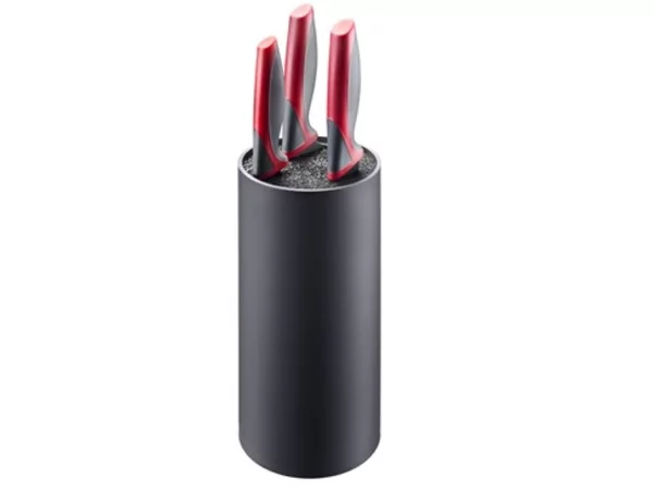 Westmark messenblok kunststof zwart rond D110xH220mm