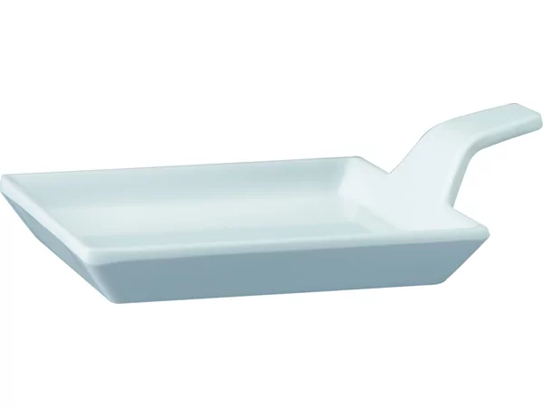 Melamin Fingerfood plate Flying Buffet 95x120-H15mm white