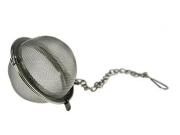 Tea herbal ball with chain s/s Ø45mm