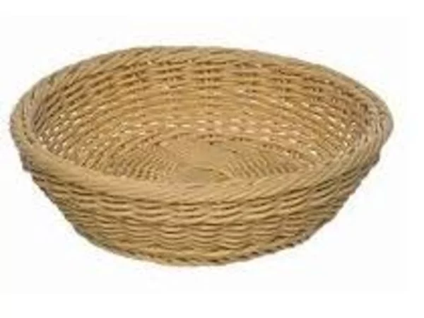 Profiline Broodmand PP rond Ø200-H80mm lichtbruin