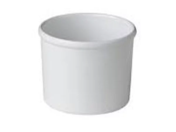 Melamine dressingpot white 850ml Ø130mm H105mm