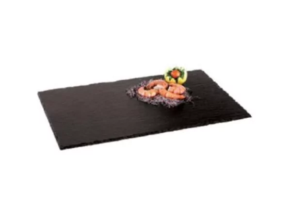 Servingtray melamine slate effect GN 1/3 325x175xH12mm