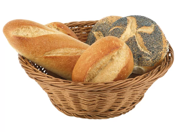 Bread basket poly-rattan Ø 19cm - H 9cm