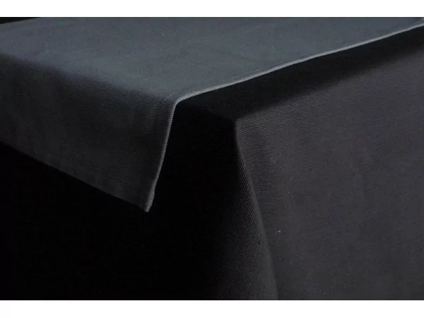 Papillon nappe cotton 150x50cm gris