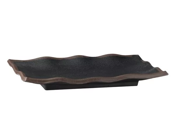Marone melamin tray 225x150x30mm
