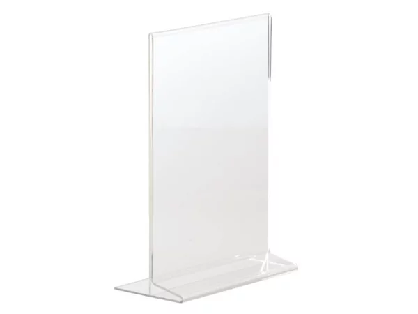 Kaarthouder plexi A6 H190xB100mm