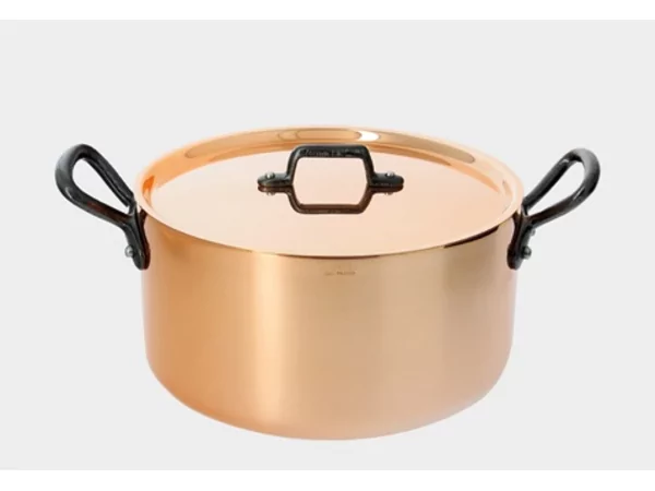 De Buyer Prima Matera Stockpot copper Ø200xH103mm 3.3ltr