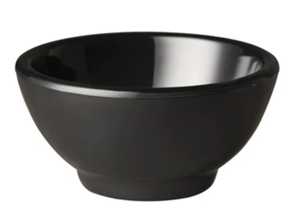 Melamine saladier Ø130-H65mm-300ml noir