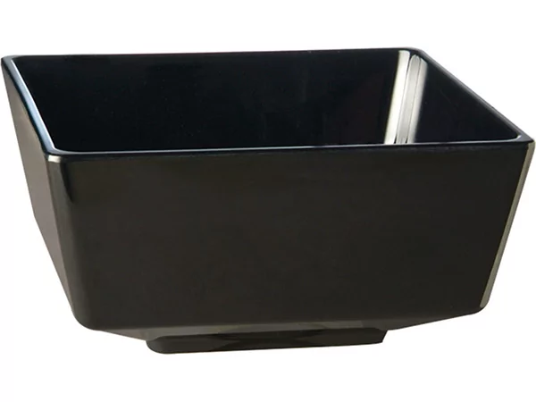 Melamine Float kom vierkant zwart 195x195-H95mm-1.50L