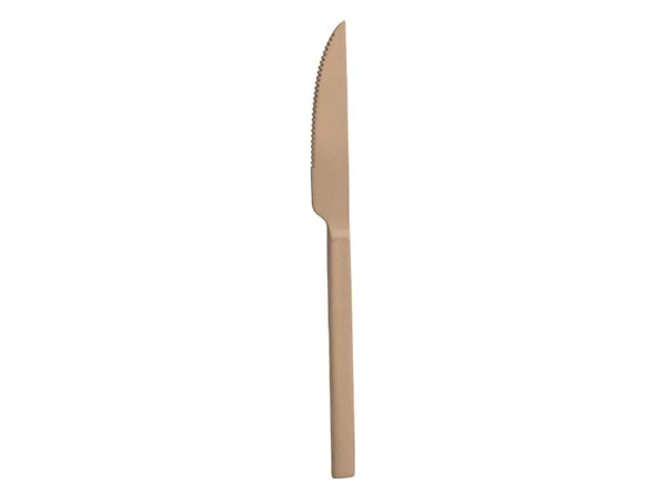 Duke Copper 18/0 tafelmes L220xH2,5mm