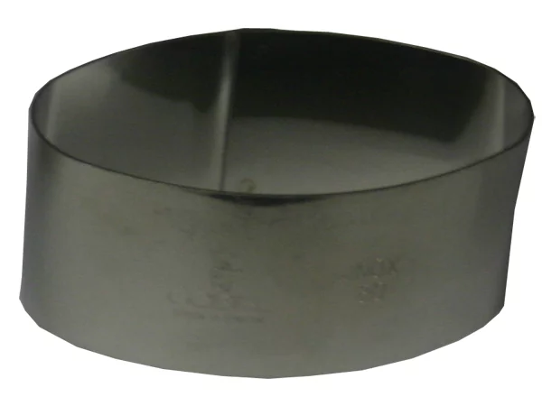 Mousse ring stainless steel 18/10 - Oval H35-L80mm per pc
