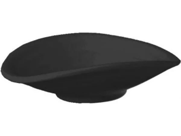 ZEN Melamine ovale bowl 130x110mm-H35mm-100ml zwart