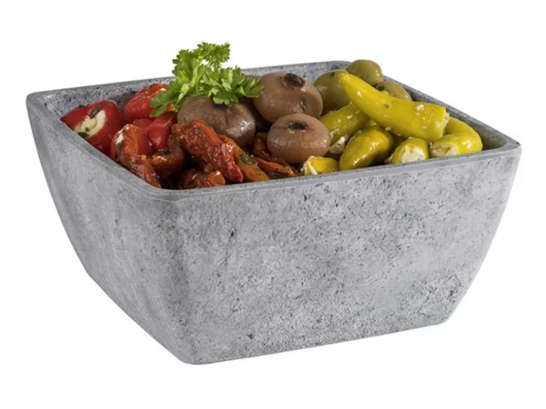 Element melamine square bowl 190-H90mm-1.50L