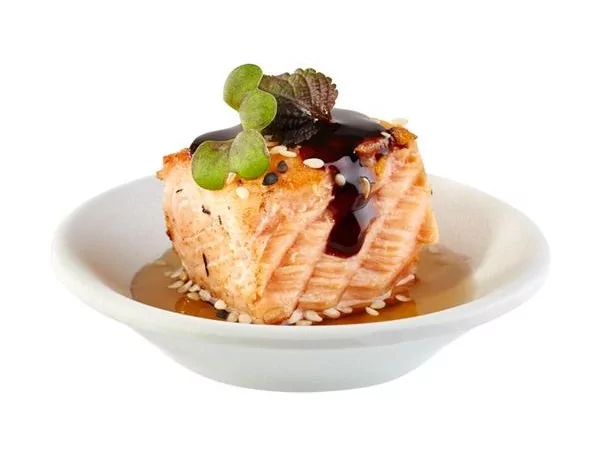Zen melamine dip bowl white