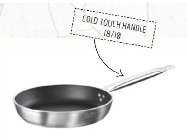 Pintinox pro induction antikleef braadpan D280mm 3L