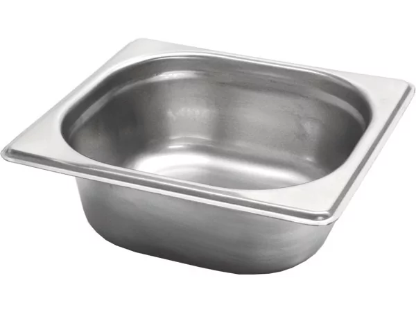 Gastronorm container 18/8 stainless - 1/6-100mm