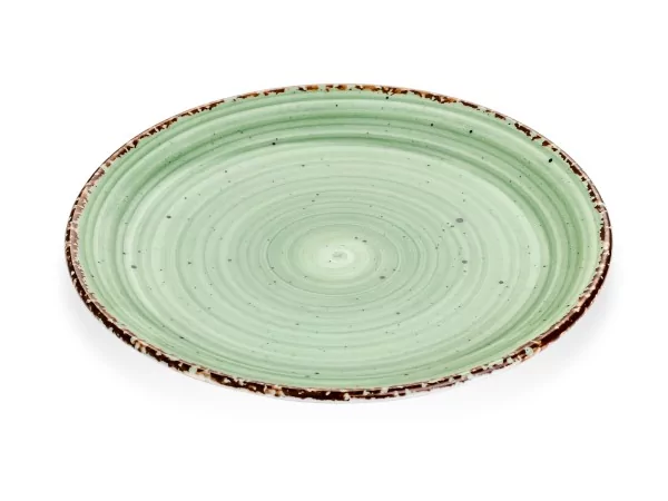 Gural Ent flat plate Ø150mm green