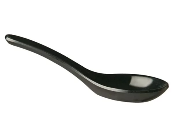 Melamine Chinese lepel Hong Kong L130x45mm zwart