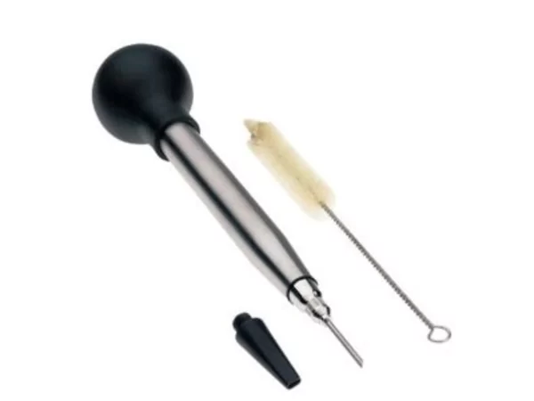 Spuit voor braadsap inox