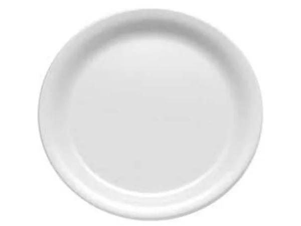 Casual melamine flat plate Ø265-H25mm