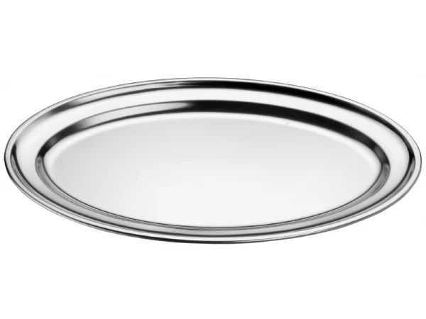 Pintinox Plateau ovaal inox 18/10 260x190mm