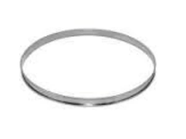 Cake ring stainless round rolled edge Ø18cm H2cm