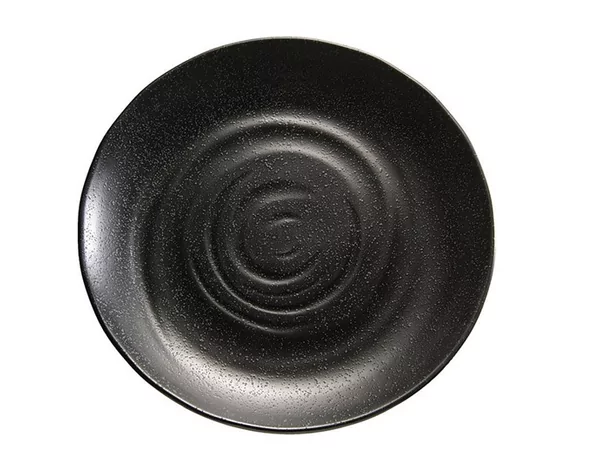 ZEN Melamine bord Ø280mm zwart