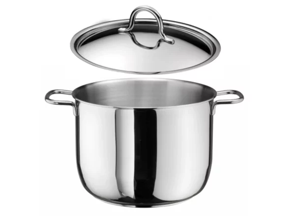 Economy  stockpot+lid 18/0 D280xH180mm 10.5L