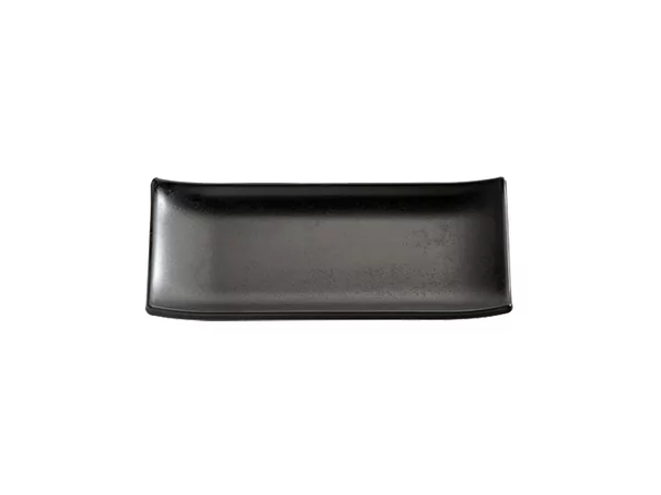 Zen Melamine Sushi tray rectangular 225x95mm H300 black