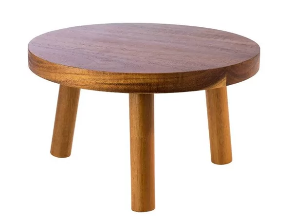 Buffet stand acacia wood Ø250-H150mm