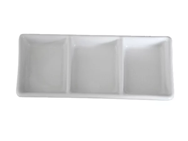 Dipschaaltje 3 comp. Lot 155x65mm