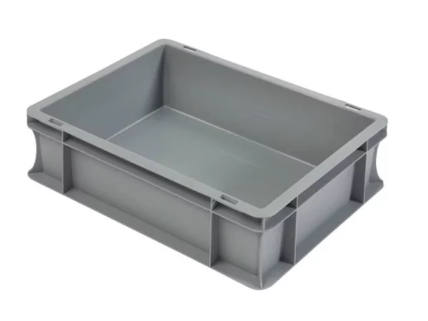 Bac empilable avec poignées fermées L400xB300xH120mm