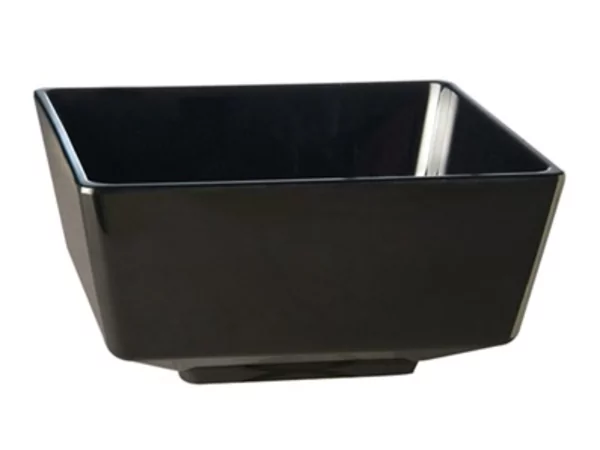 Mélamine Float bol carré noir 55x55xH30mm
