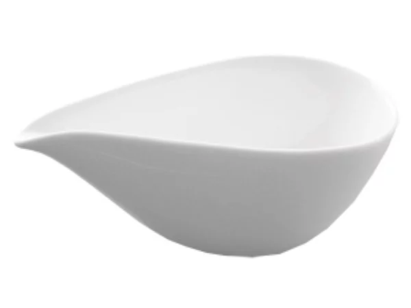Papillon saucière blanche L145xB80xH60mm 180ml