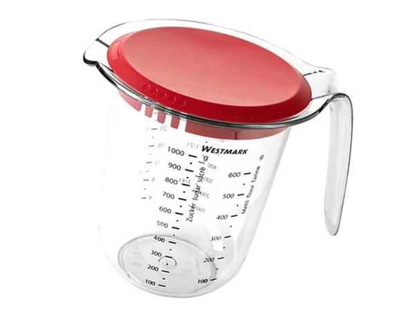 Measuring jug wit lid graduated 1ltr