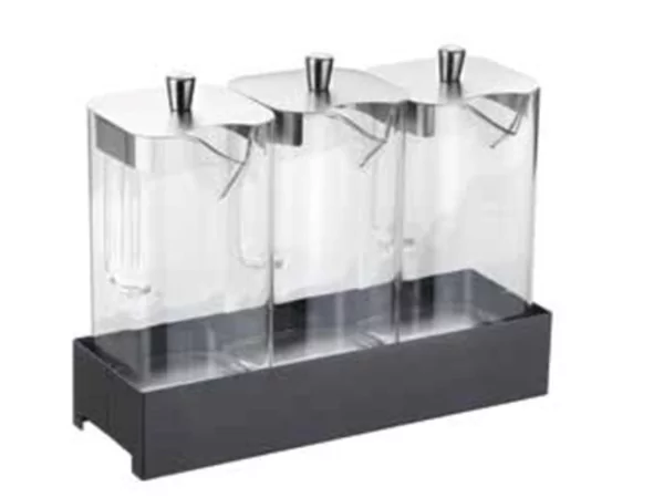Caleido Buffet cereal/juice 3 jugs 2.2ltr grey