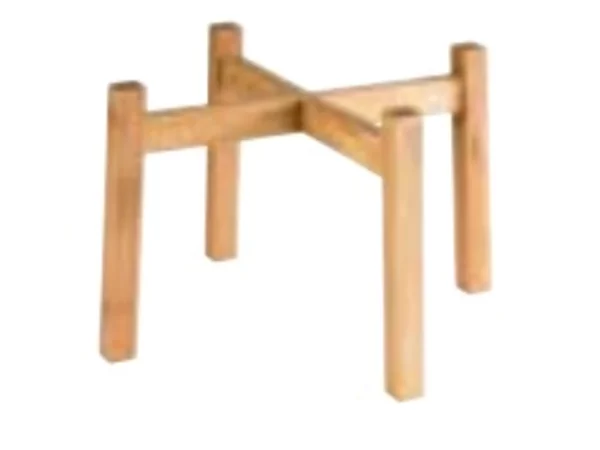 Staander hout voor punchbowl D175xH140mm