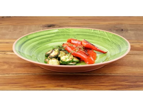La Vida melamine assiette plate Ø320mm vert