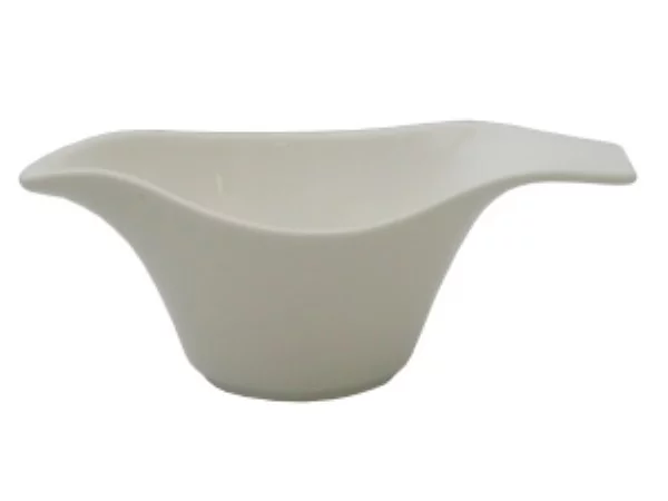Sauce boat ivory L142xB77xH45 110ml
