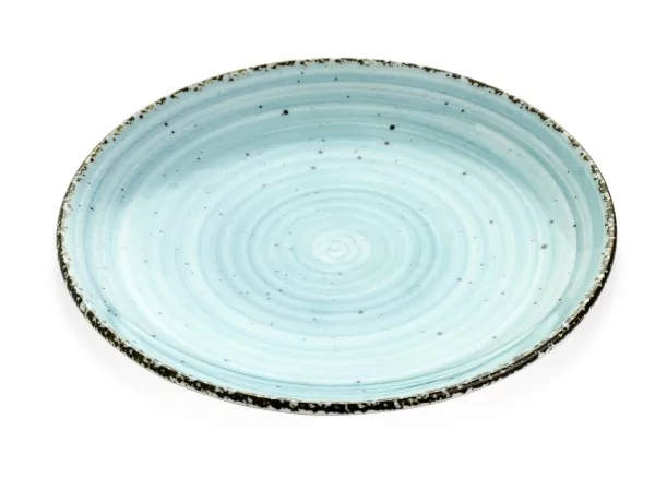 Gural Ent bleu assiette plate D210mm