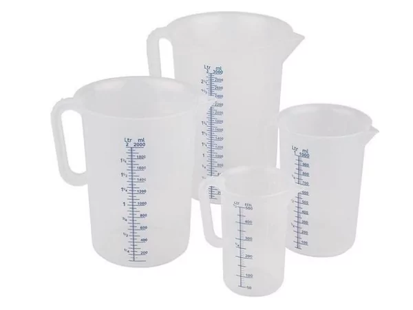 Maatbeker kunststof 3L