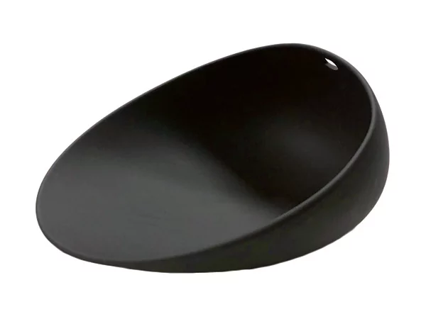 Cookplay Jomon L bowl mat black 18x14x9cm