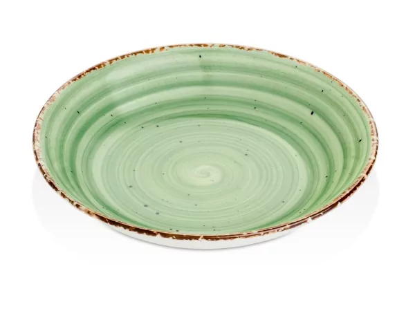 Gural Ent groen diep bord D200mm