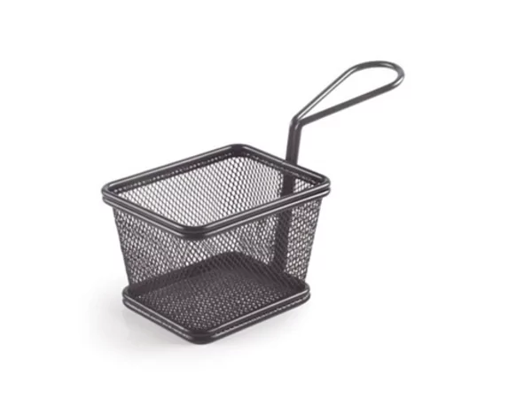 Frietmandje zwart L100xB80xH70mm