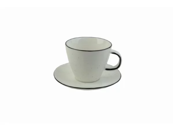 Black Pepper tas D92xH75mm 250ml en ondertas D140mm