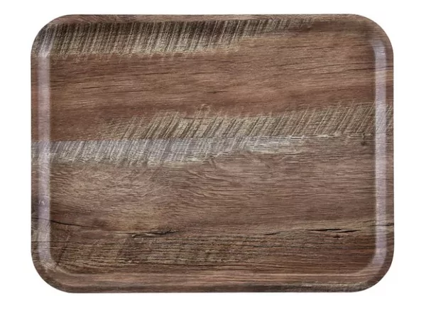 Koffieplateau Madeira laminaat dark oak L350xB240mm